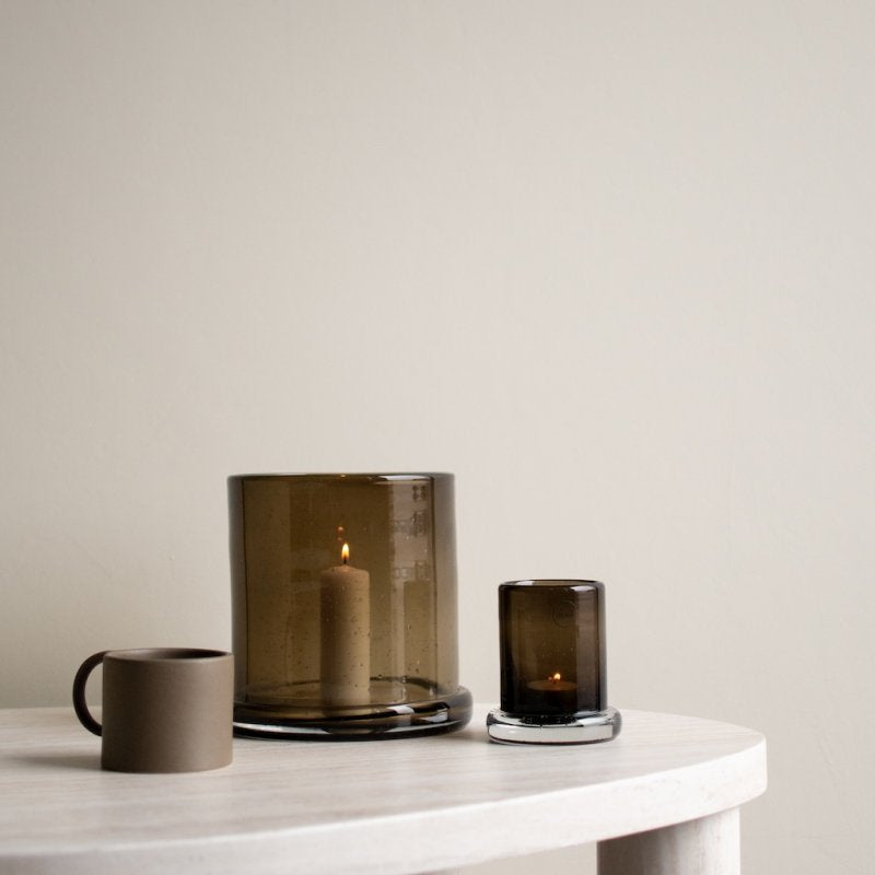 Bubble large Ljuslykta - brun