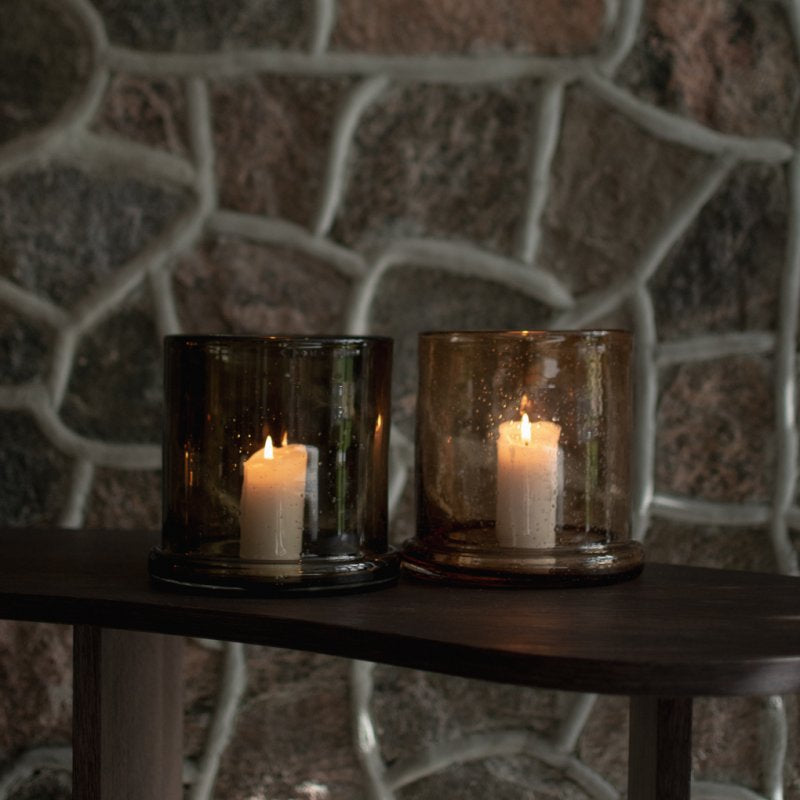 Bubble large Ljuslykta - brun