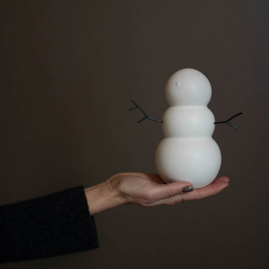 Snowman Large - white dbkd