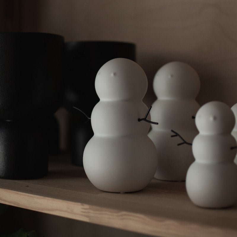 Snowman Large - white dbkd