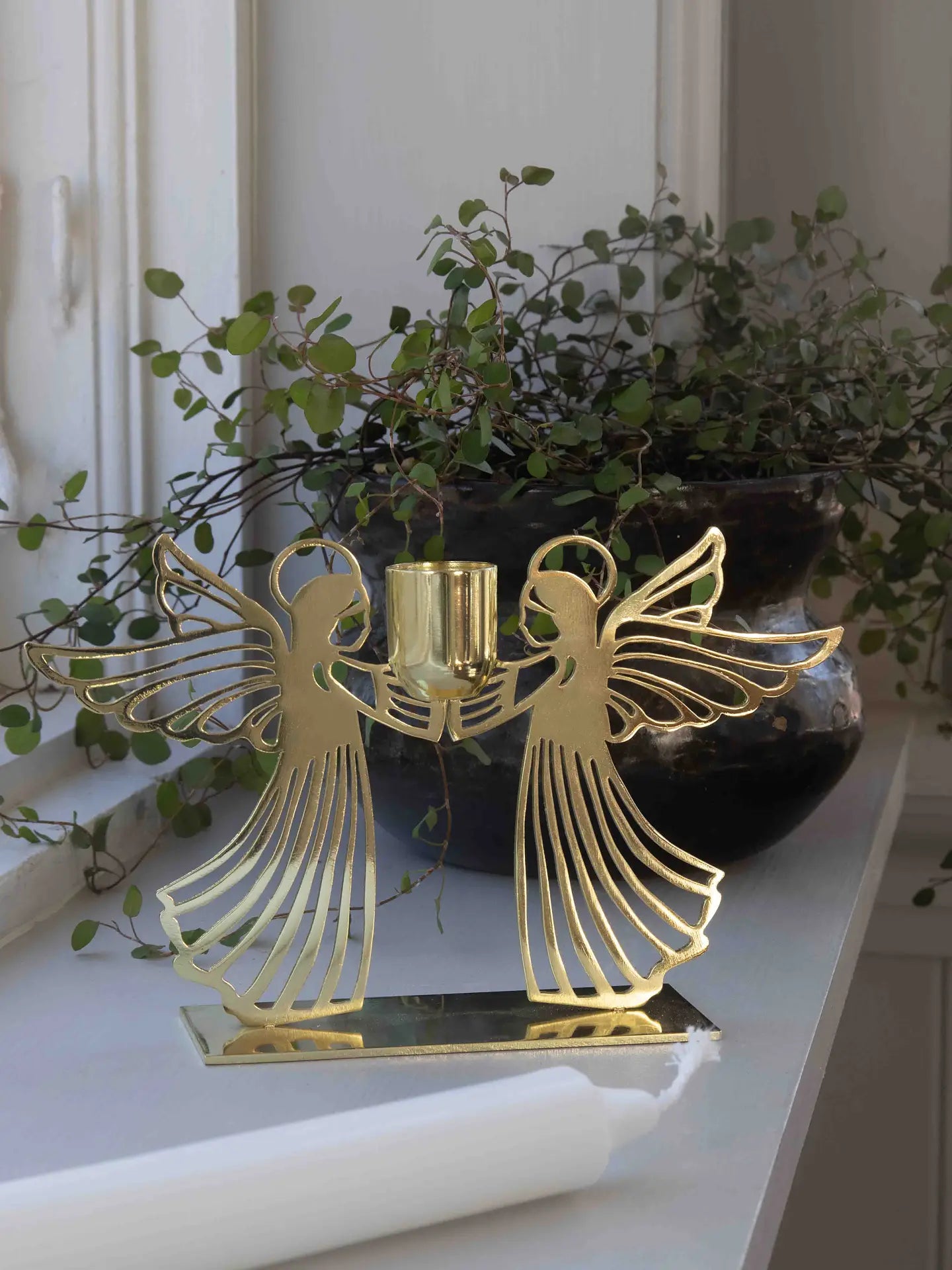 LJUSSTAKE FLYGANDE ÄNGEL