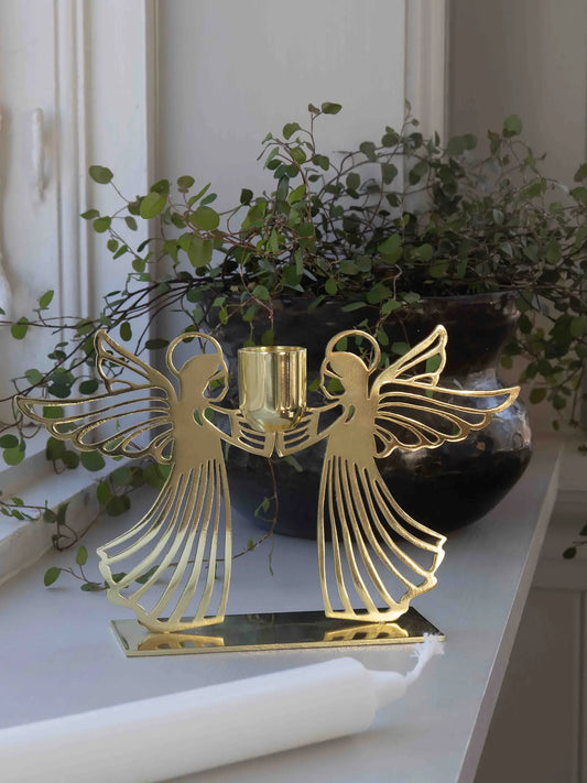 LJUSSTAKE FLYGANDE ÄNGEL