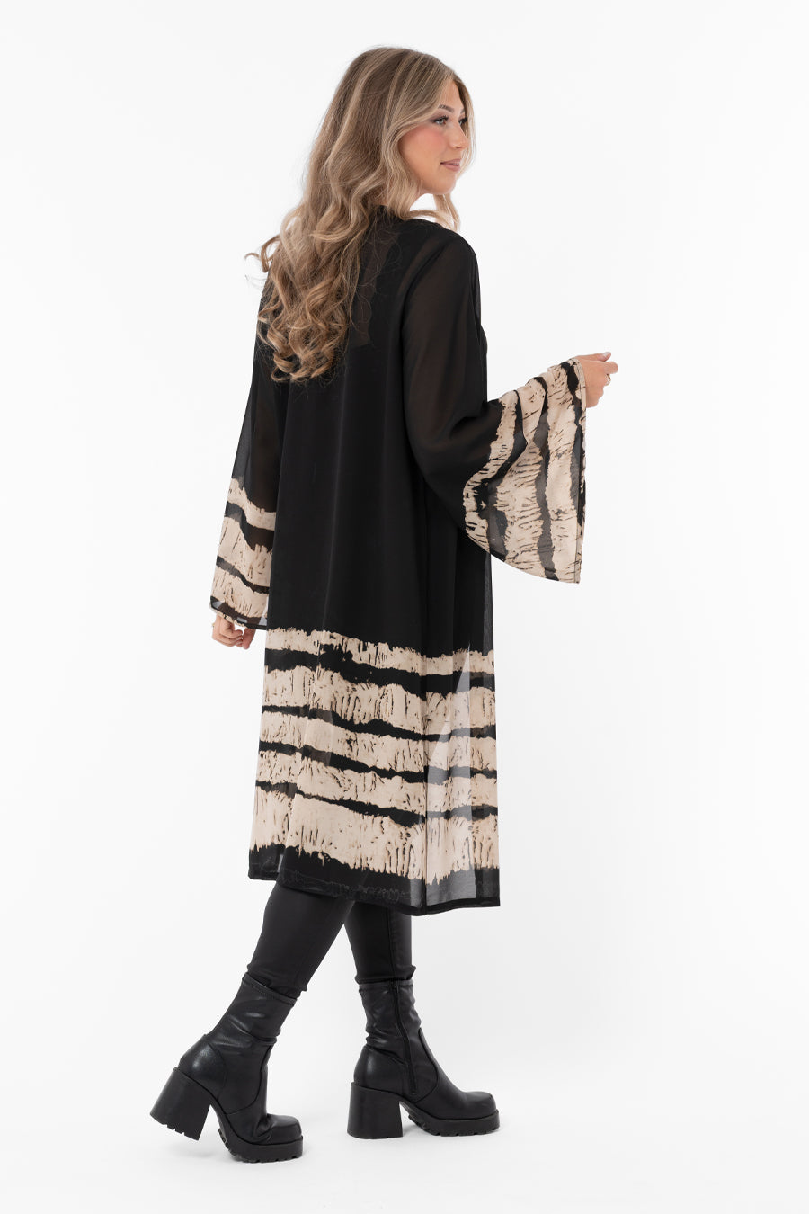 DANIELLE JACKET BLACK/TAUPE