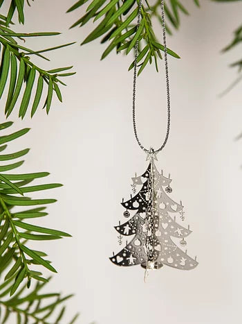 Hänge 3D Gran Silver