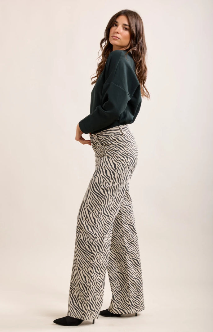 Zebra print JEANS