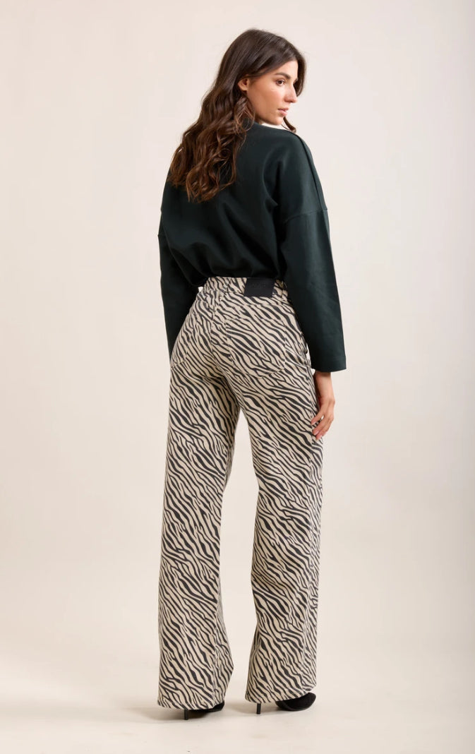 Zebra print JEANS