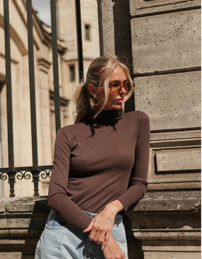 HANNE POLOTRÖJA CHOKLAD