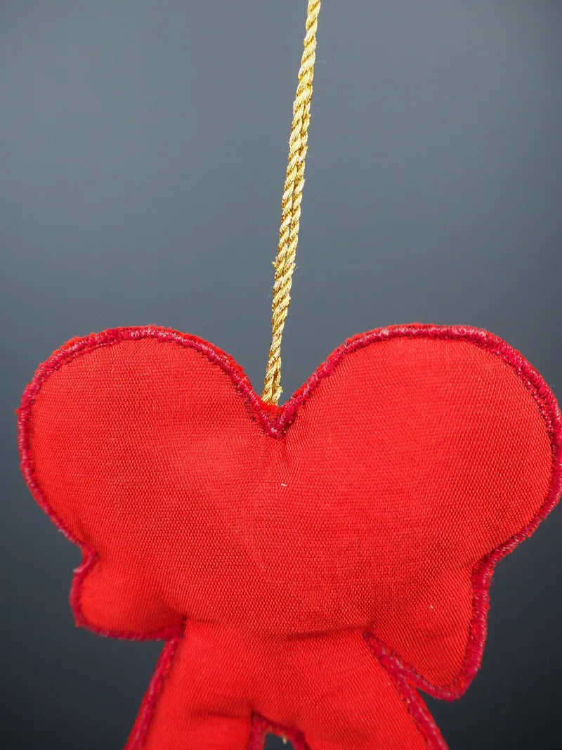 Julkula Polka Röd/Vit