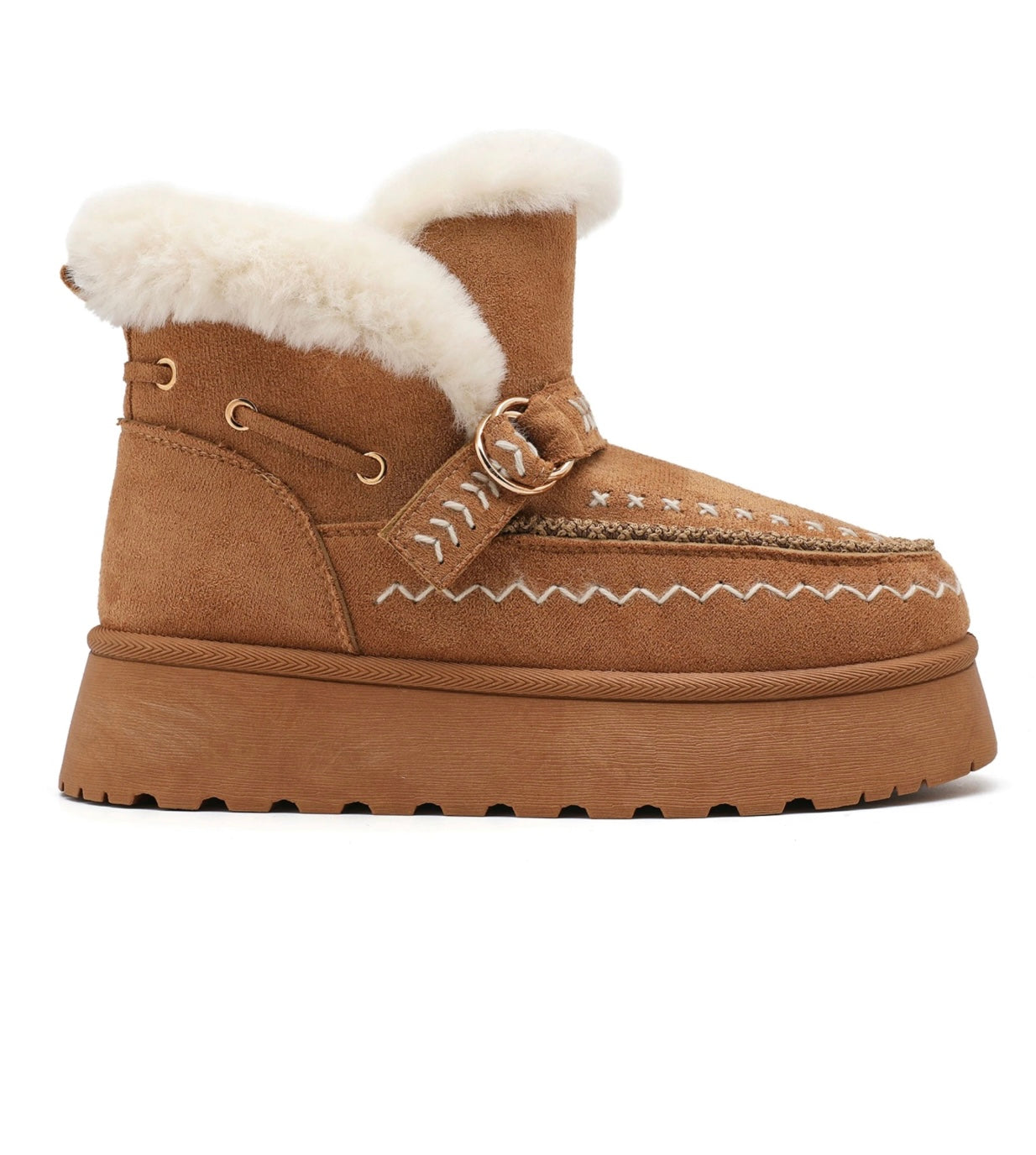 Isolde Vinter Boots Fodrade - Kamel