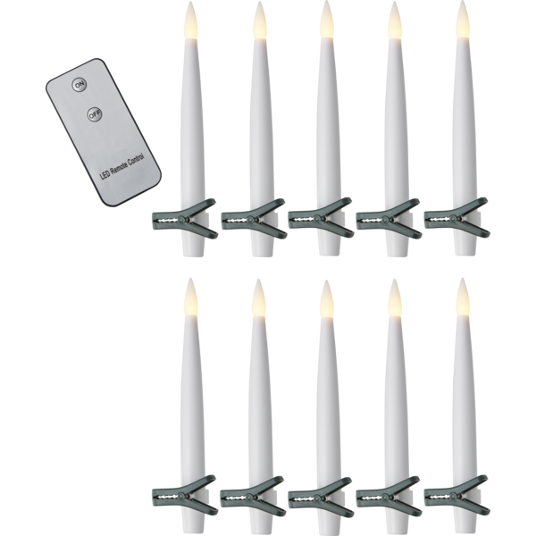 Julgransbelysning 10-pack LED Paulina