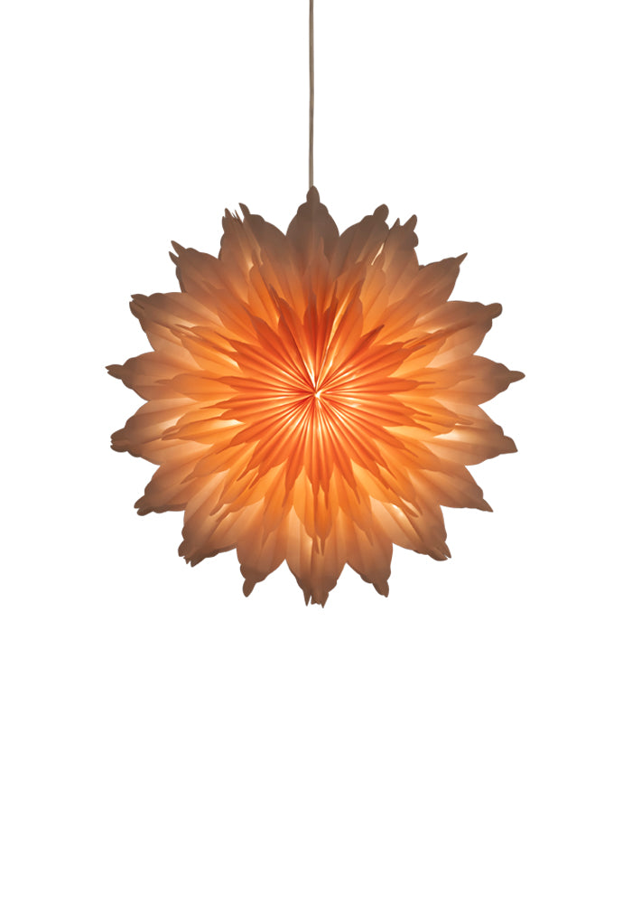 Vanja Julstjärna D50 cream/rosa