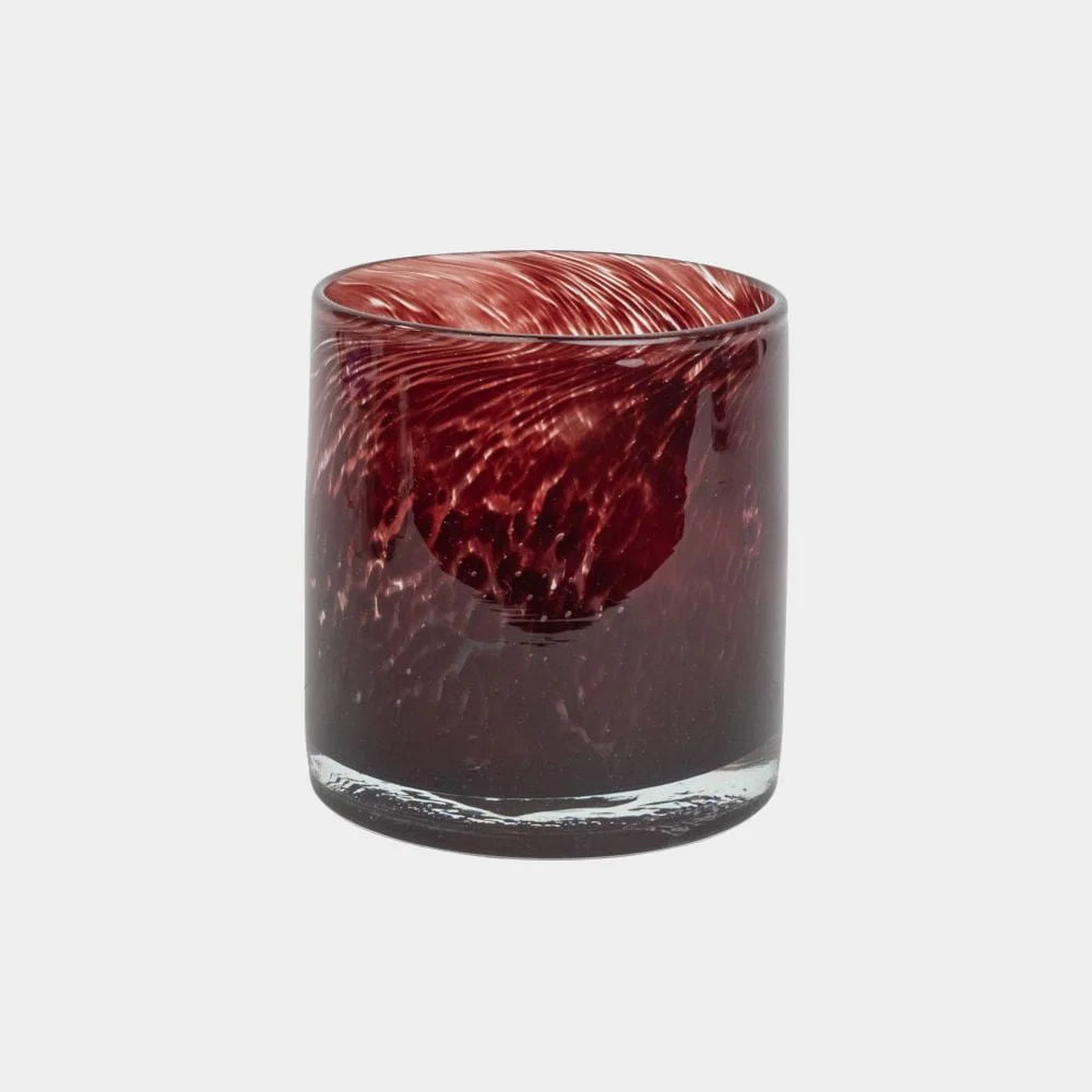 Nilla Ljuslykta, Mörkröd, 12cm