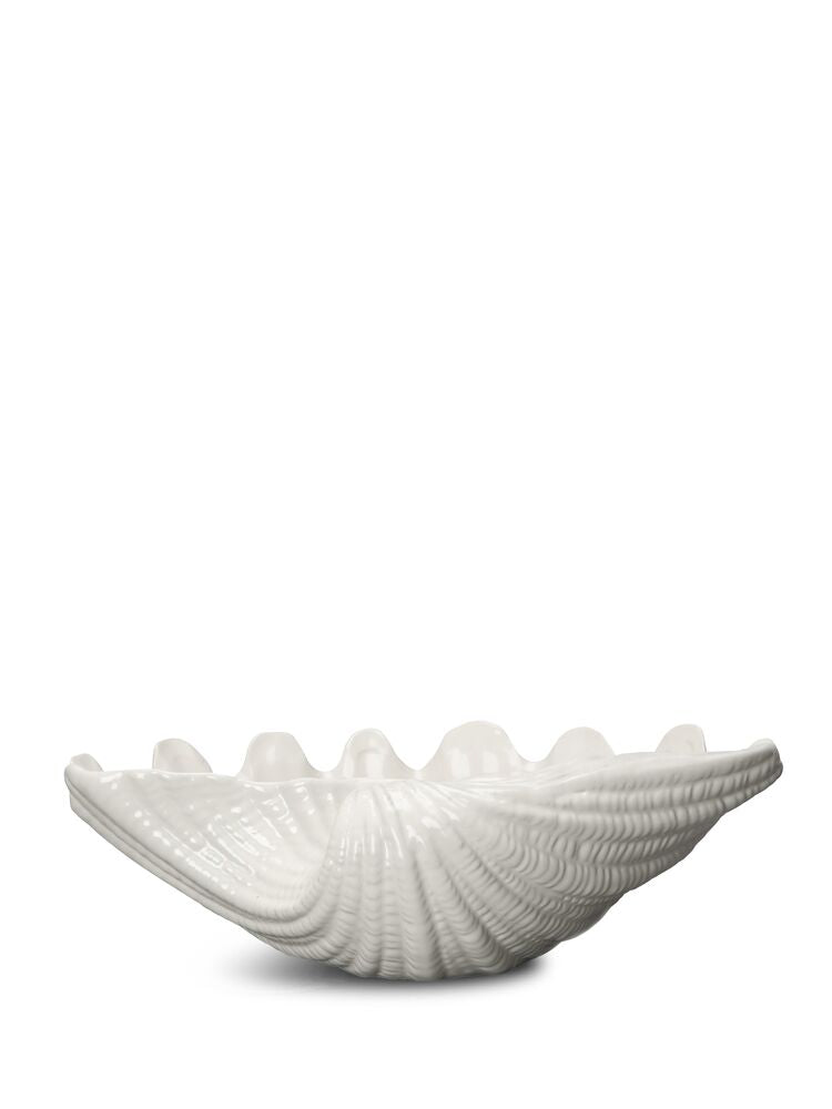 Skål Shell, Vit, L