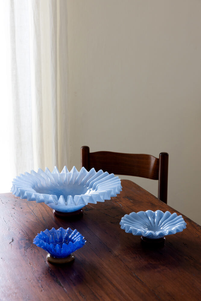 Skål Lori M, Blå/Bordeaux