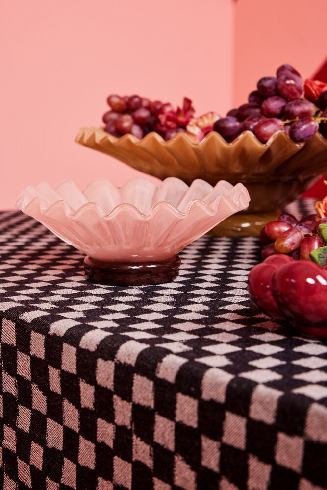 Skål Lori M, Rosa/brun