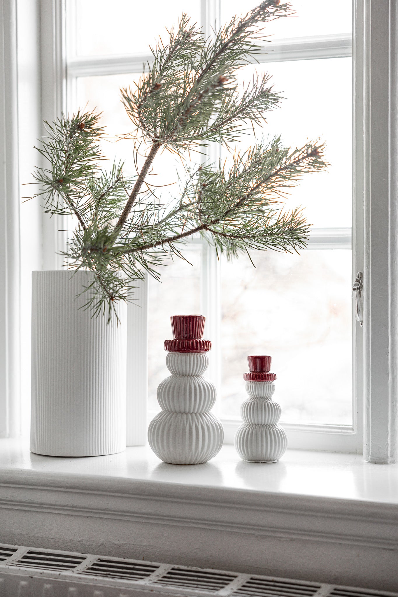 Frank Snögubbe, Vit/Röd