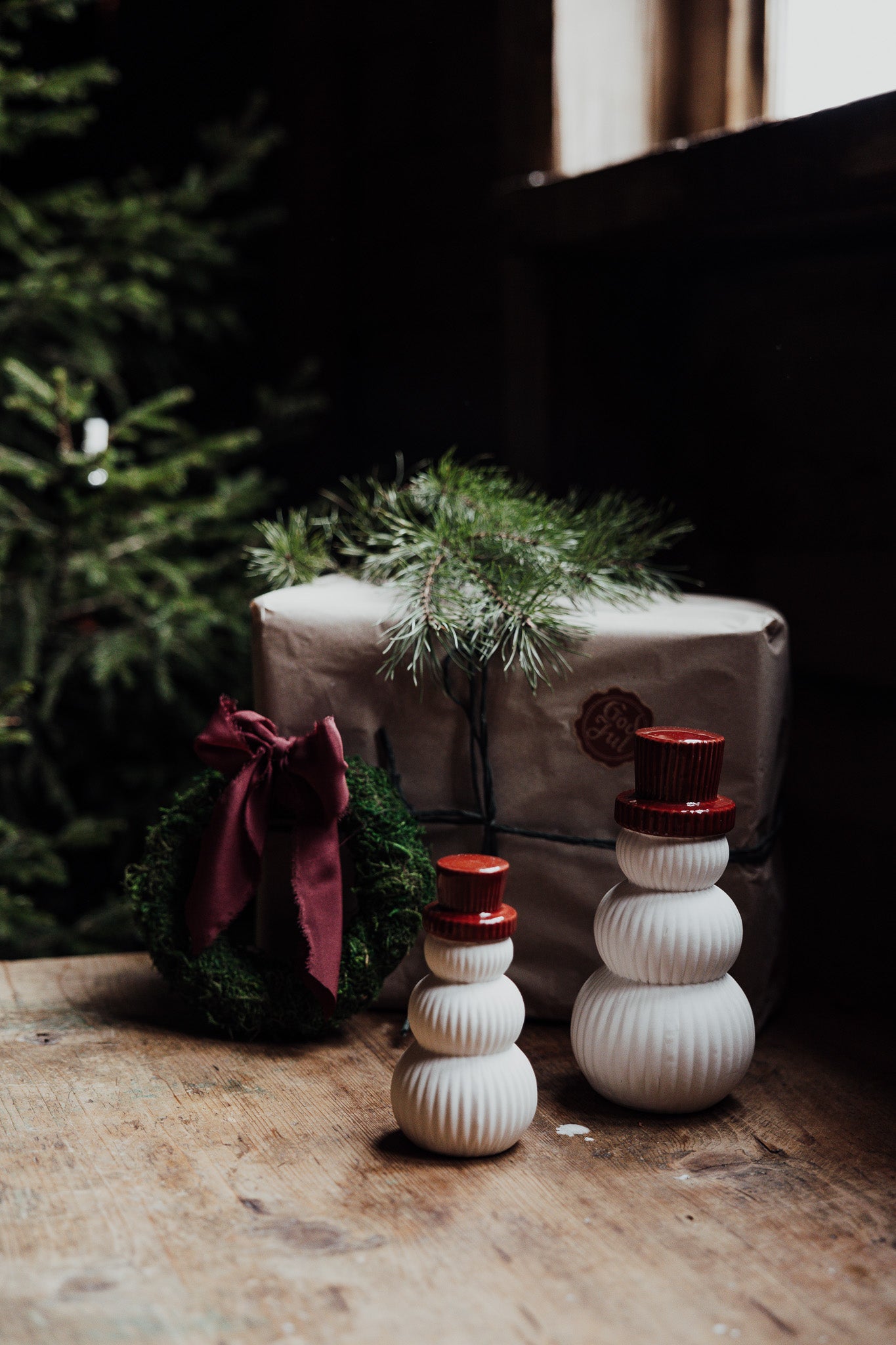 Frank Snögubbe, Vit/Röd