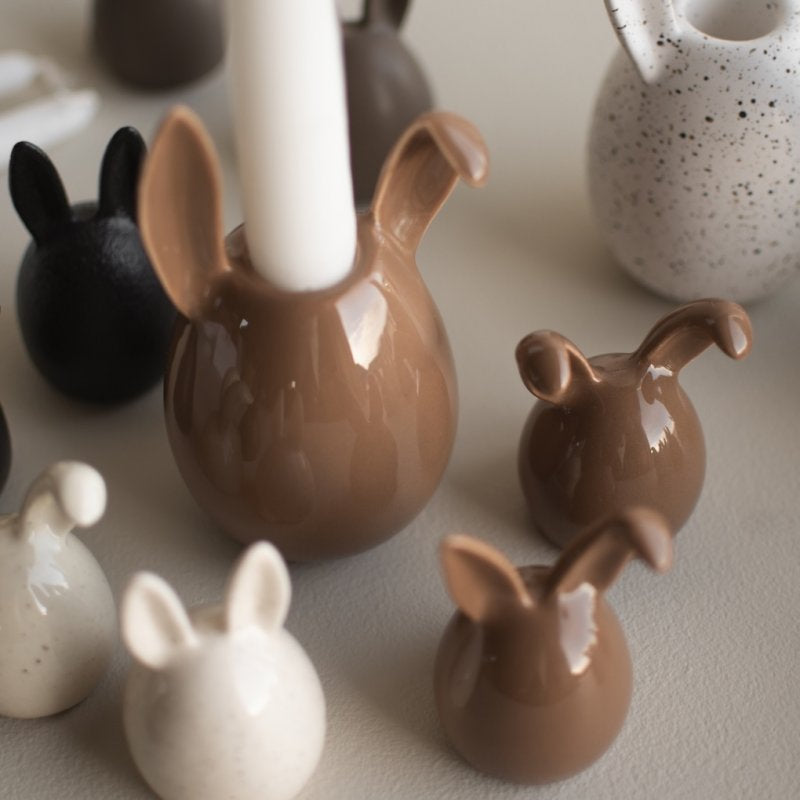 Rabbit Ljusstake, Blank nougat