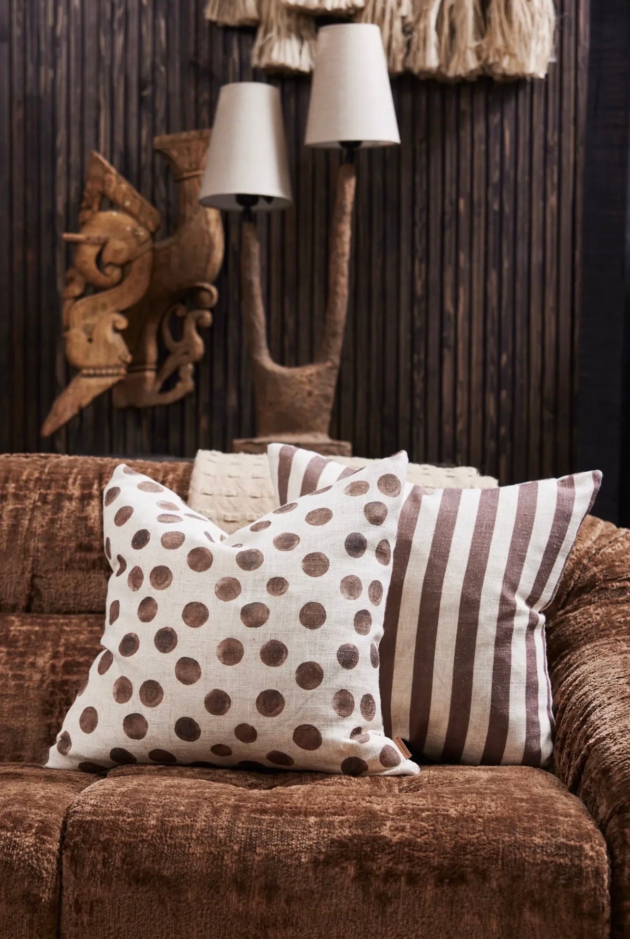 Cruella stripe kuddfodral 50*50cm