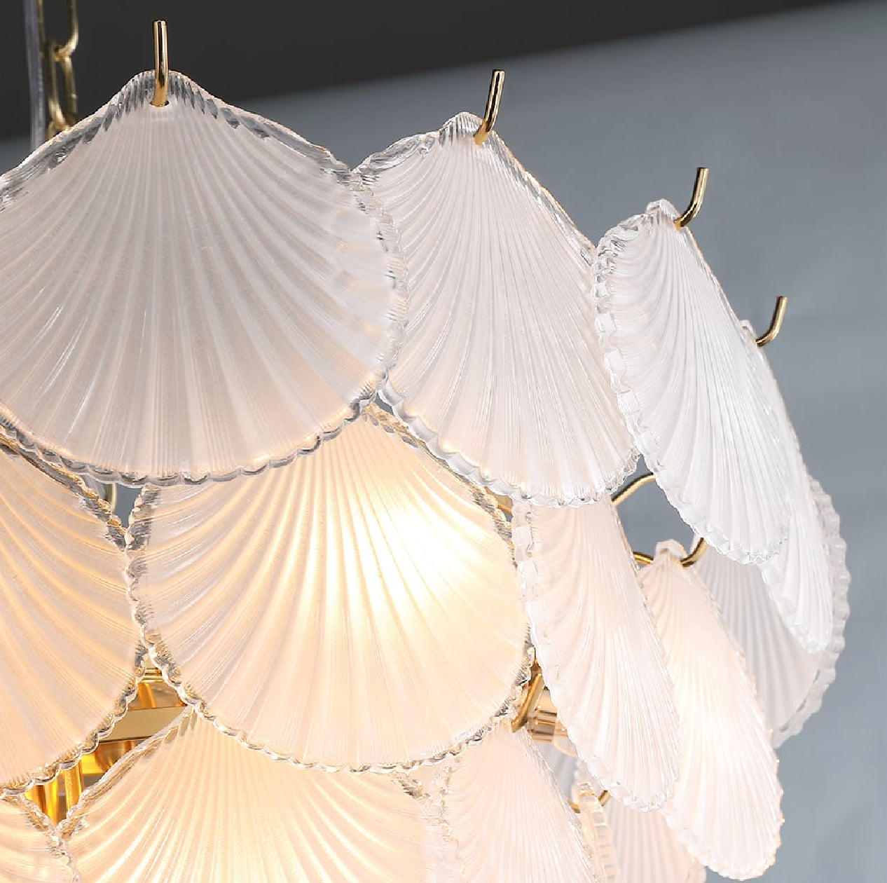 Solange Snäckskal, Chandelier 80 cm