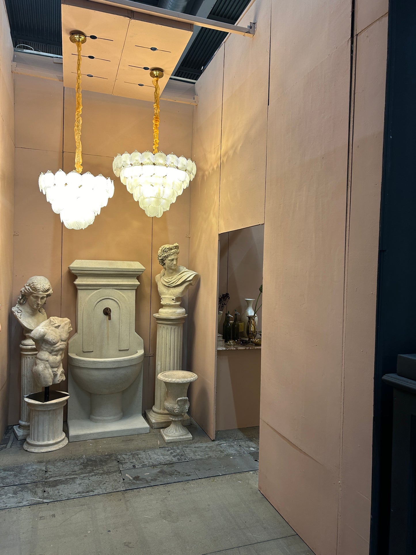 Solange Snäckskal, Chandelier 80 cm