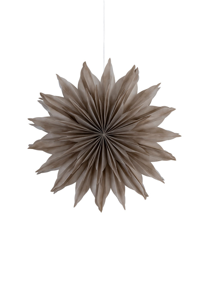 Vanja Julstjärna D50 Varmgrå