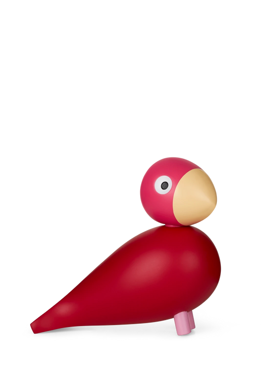 Kay Bojesen Sångfågel Flora 2024, Röd