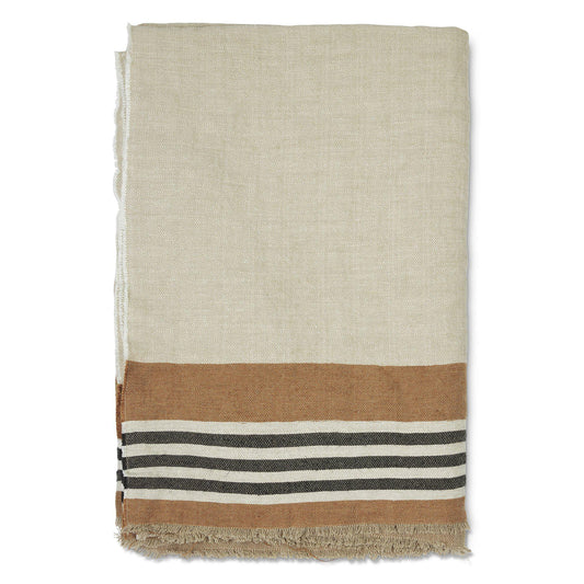 Linna Pläd, Beige 130 x 170 cm