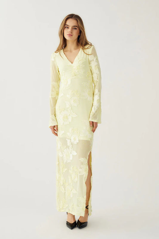 Noella Kameyella C Dress, Butter Yellow