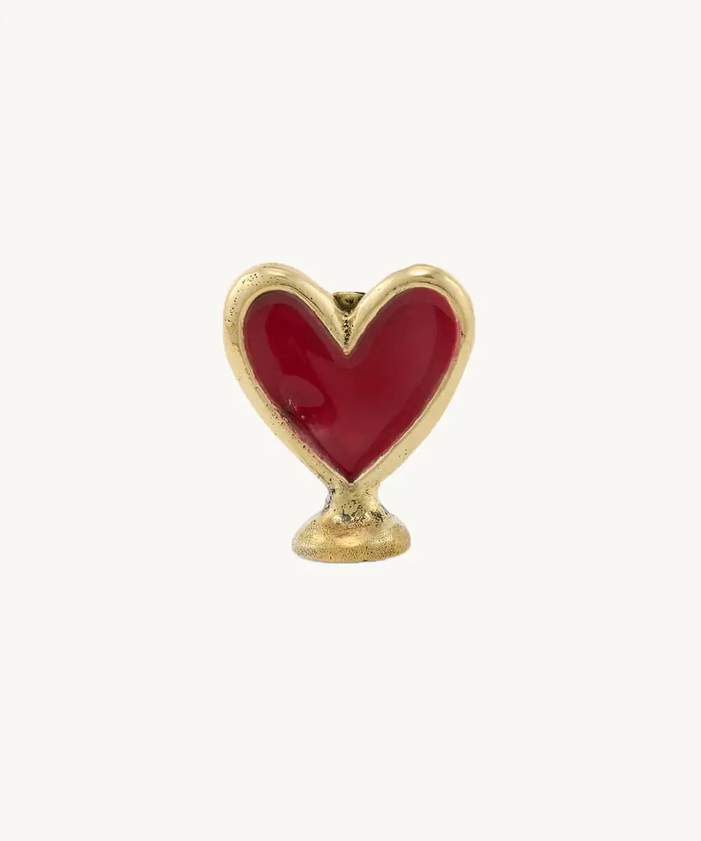 Pyar Heart Korthållare, Mässing