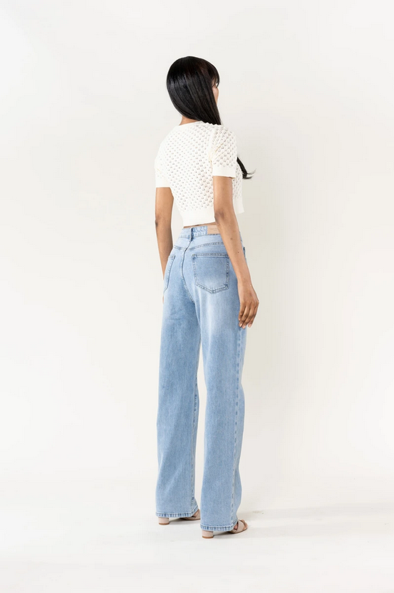 Nina Jeans, Vida och Raka, Ljusblå