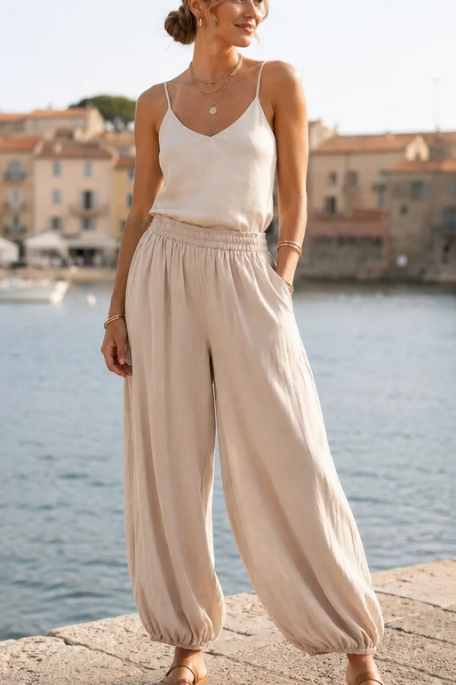 Ballongbyxa, Beige, One size