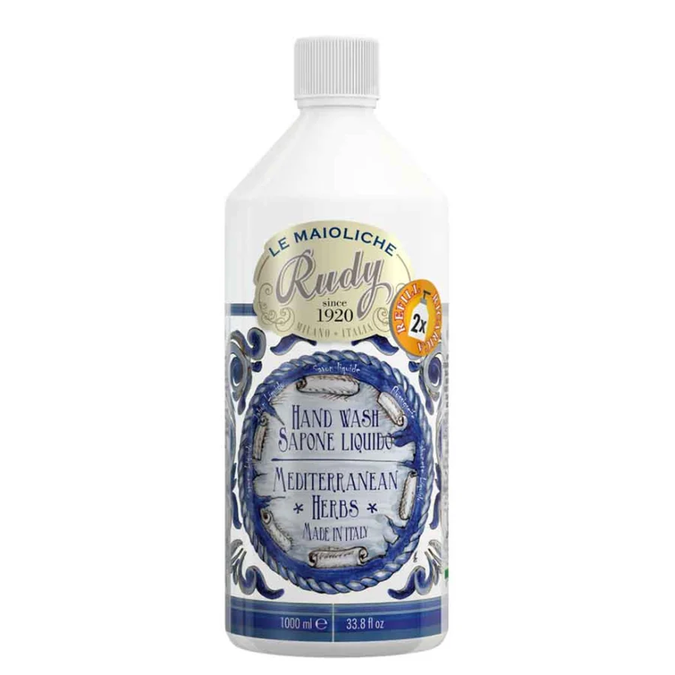 Refill Handtvål, Mediterranean Herbs, 1000 ml