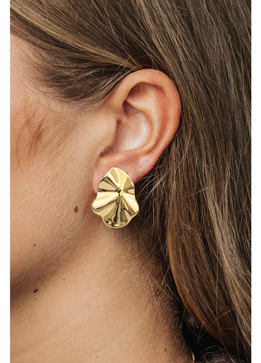 Lip Örhängen, Små, Guld