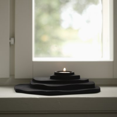 Dune Ljusstake, Svart