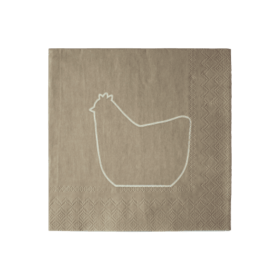 Happy Hen, Servetter