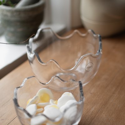 Happy Easter, Stor skål, Vit