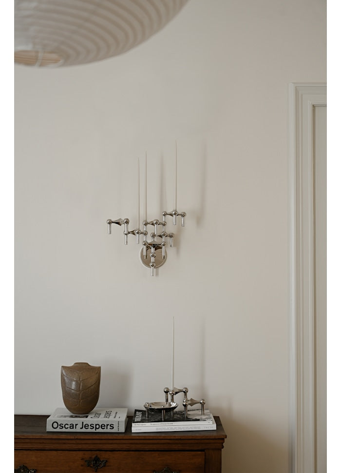 STOFF 3-set ljusstake, Krom