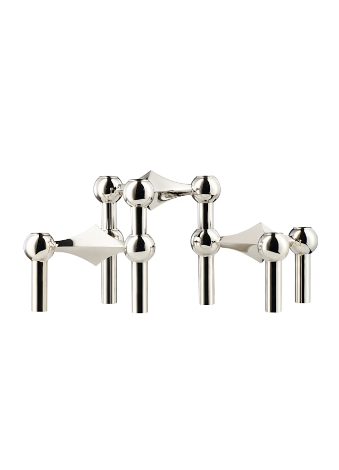 STOFF 3-set ljusstake, Krom