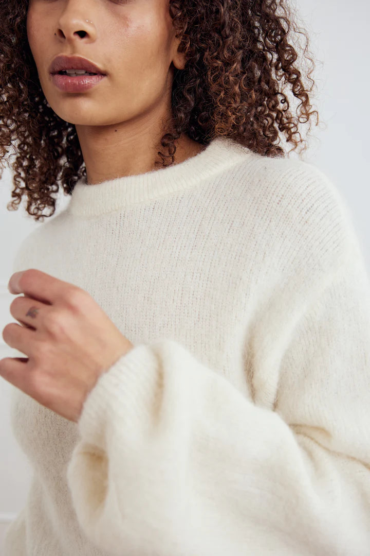 Noella Kae Knit, Oyster