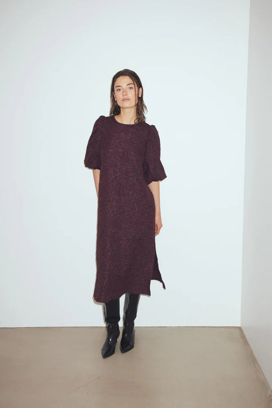 Noella Pastis Långklänning, Vinröd