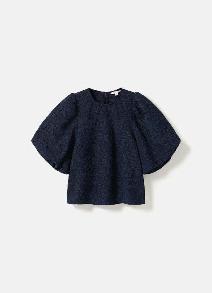 Noella Devina Blus, Marinblå