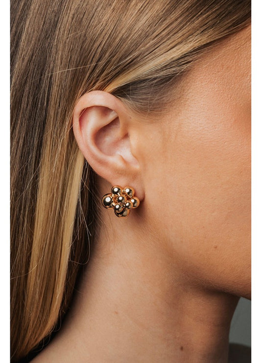 Bead Multi örhängen Gold