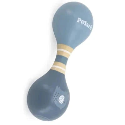 Dubbel Maracas Elefant, Blå