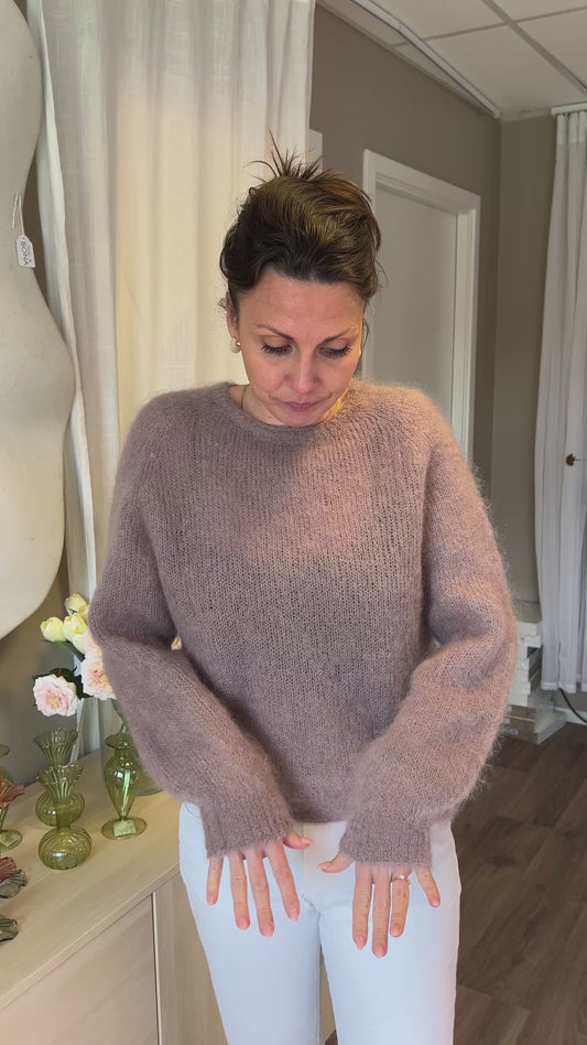 Mohair 80% Långärmad, Mullvad