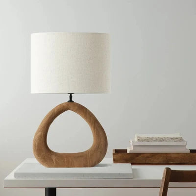 Bordslampa, Qvist 407, Ljusbrun, 36cm