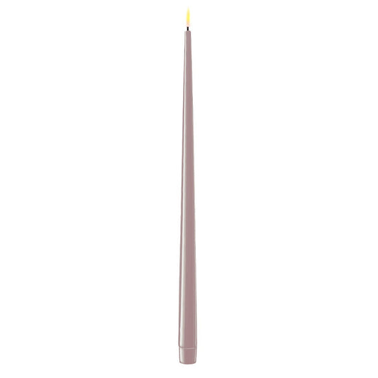 Deluxe kronljus 2-pack, Blank Rosa, 38cm
