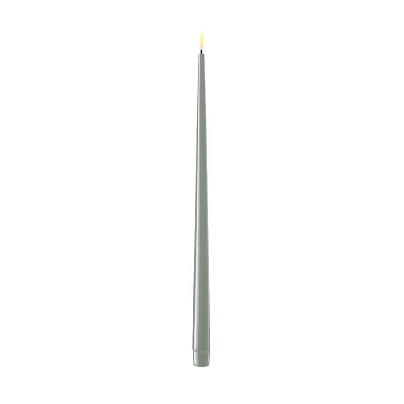 Deluxe kronljus 2-pack, Blank Salvie grön, 38cm