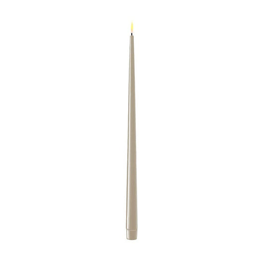 Deluxe kronljus 2-pack, Blank Sand, 38cm