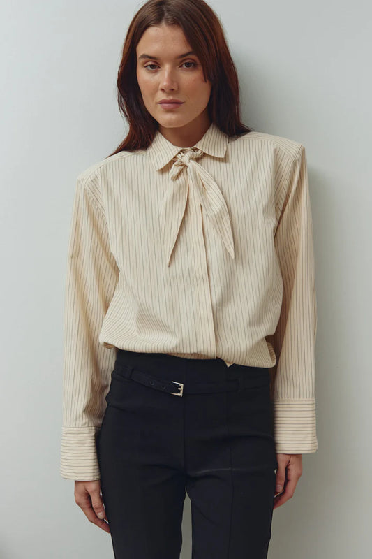 Noella Myra Skjorta, Cream Randig